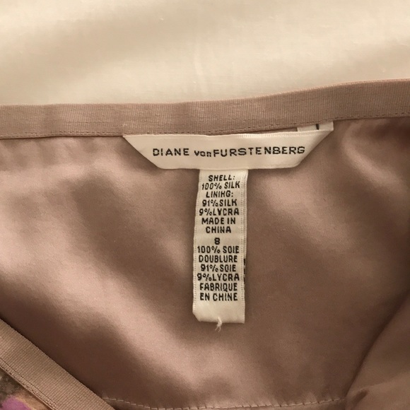 100% silk Beautiful DIANE Von FURSTE NBERG Skirt . - Picture 5 of 6